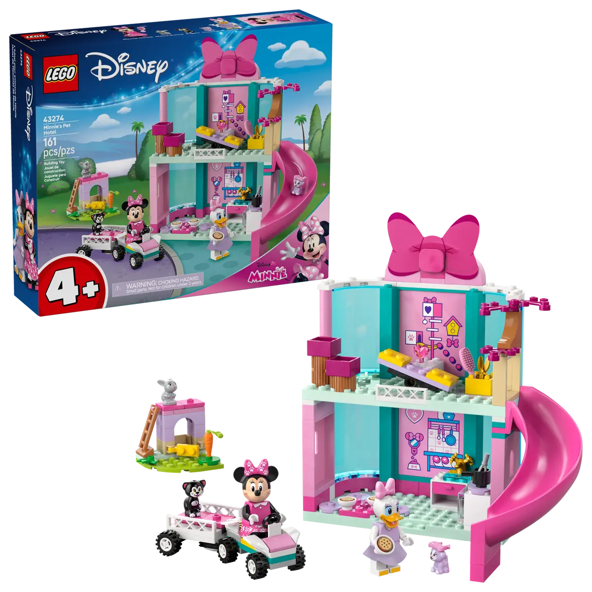 Конструктор Lego Disney "Отель Минни для домашних любимцев", 43274 1