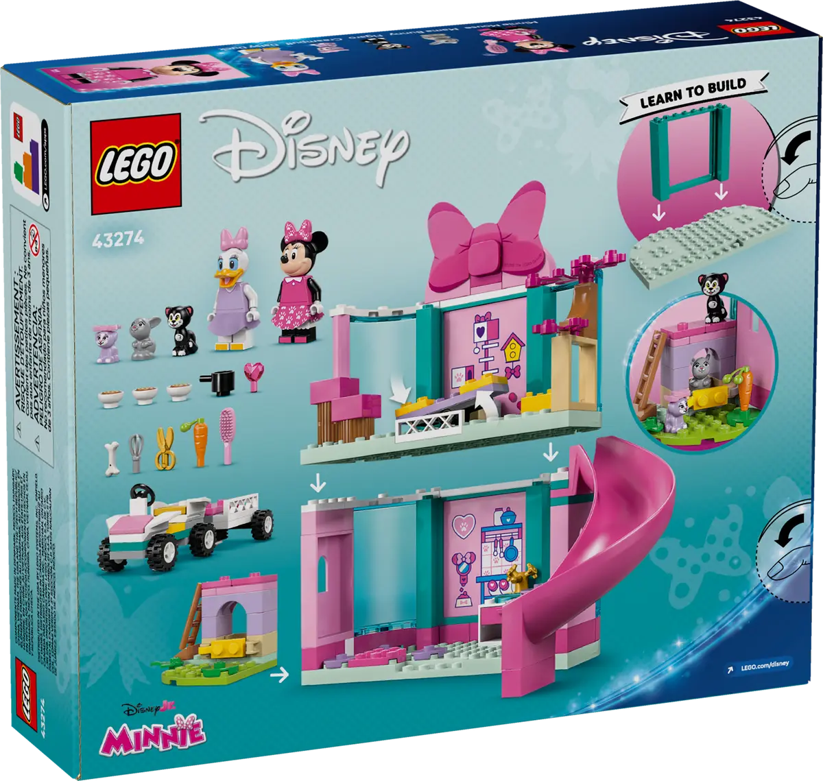 Конструктор Lego Disney "Отель Минни для домашних любимцев", 43274 10