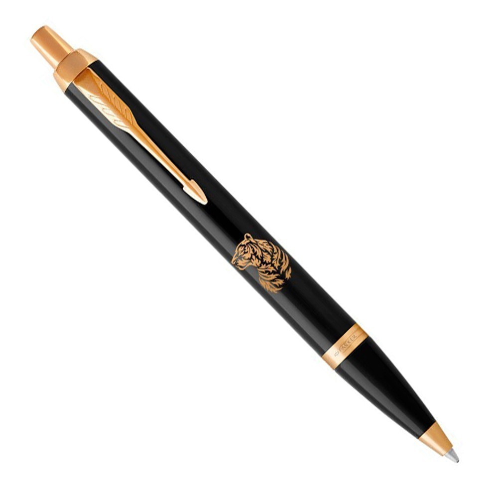 Ручка шарик. IM Blackl позол. Parker "Бенгальский тигр", 22 032_Z103 1