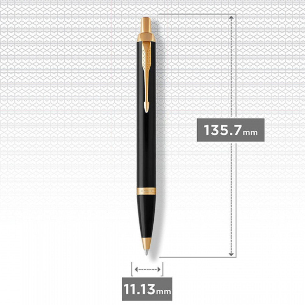 Ручка шарик. IM Blackl позол. Parker "Бенгальский тигр", 22 032_Z103 2