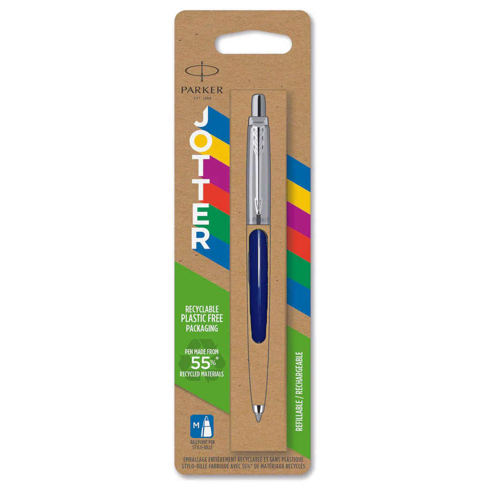 Ручка Parker Jotter Originals Navy Blue кул. блистер 15 836 6