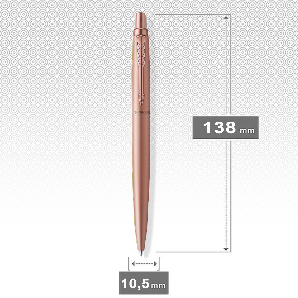 Ручка пулька. Jotter XL Monochrome Pink Gold, Parker блистер, 12 636 3