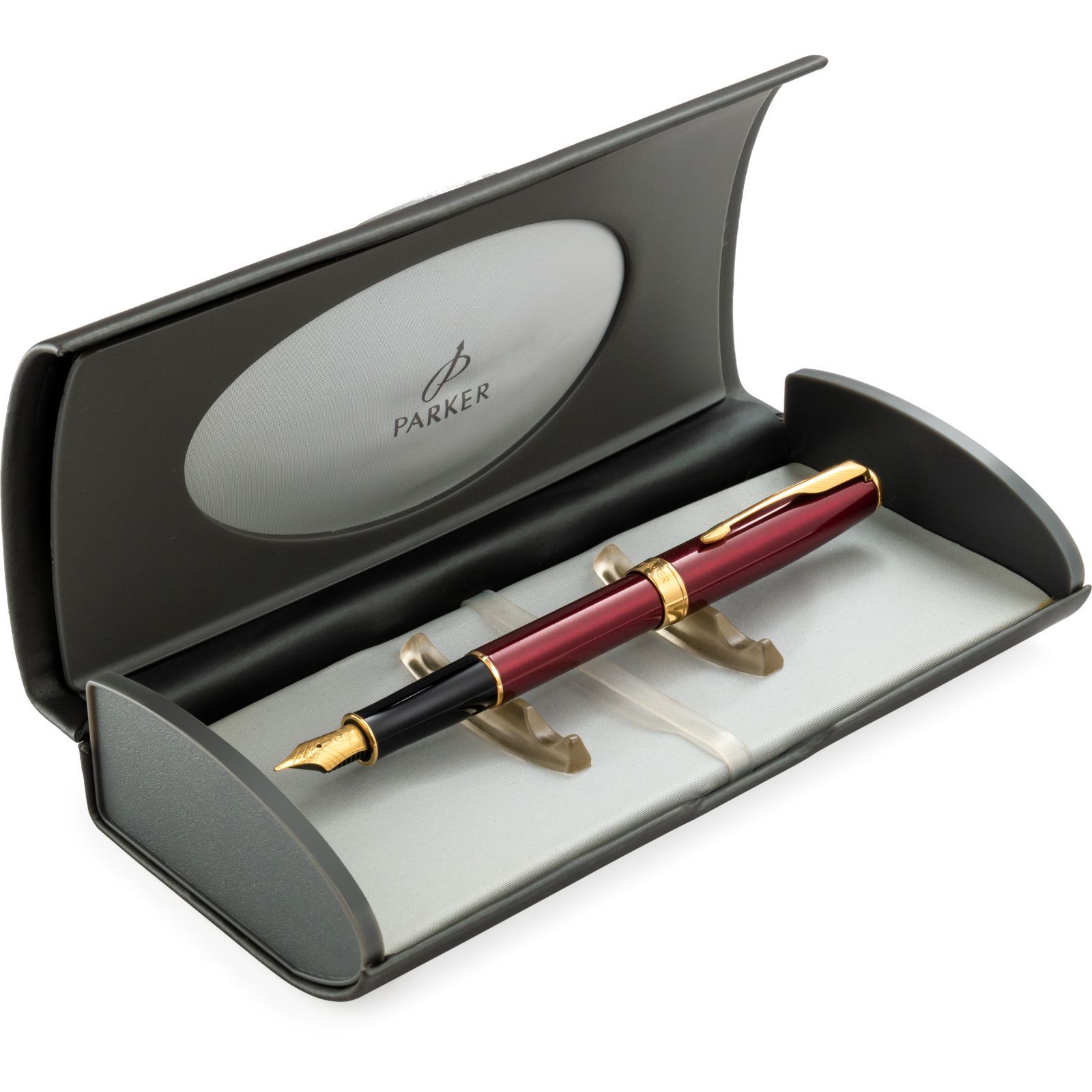 Ручка перо Sonnet лак красная Parker (F 31R)85 912R 2