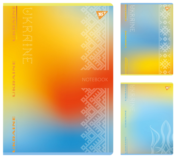 Тетрадь для записей А4/96 кл. YES "Ukraine", 682011