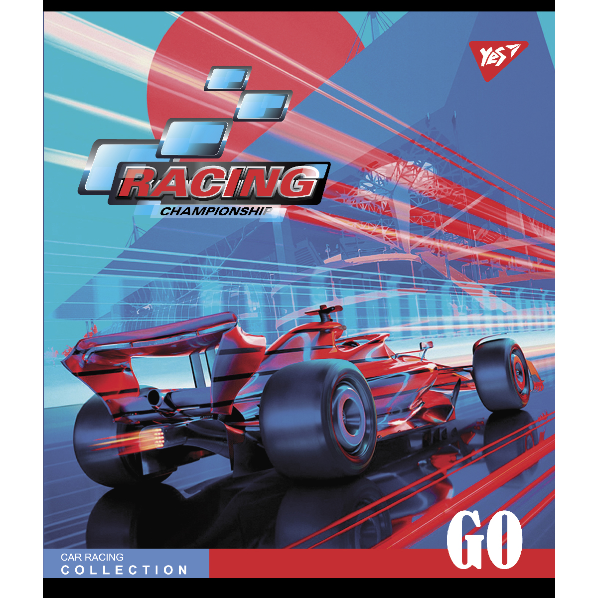 Зошит 96 лін. YES "Racing championship", 766906 3