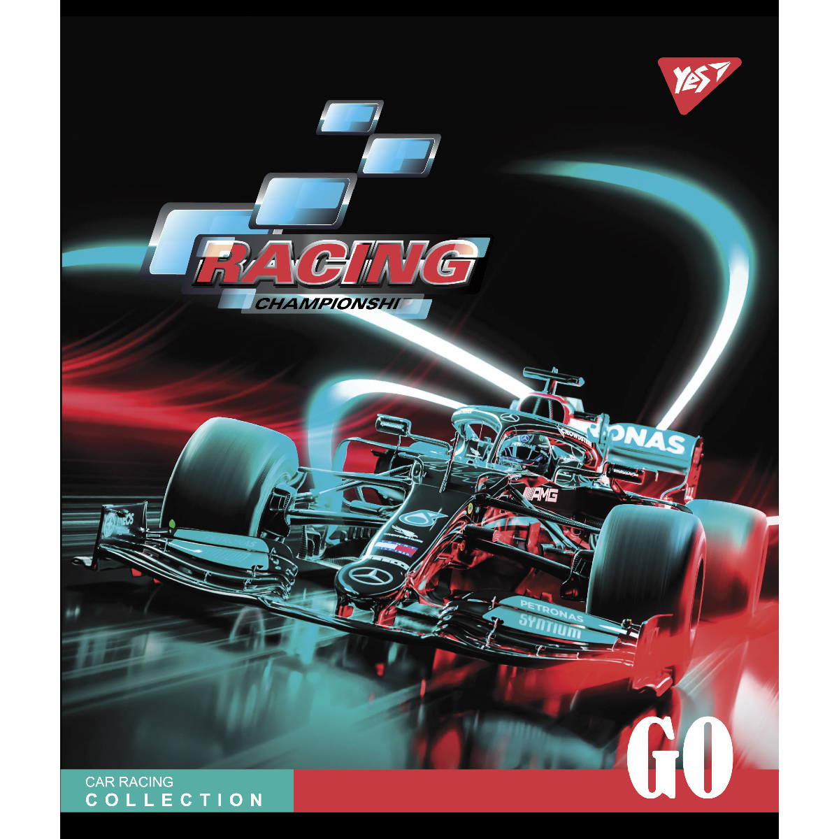Зошит 96 лін. YES "Racing championship", 766906 4