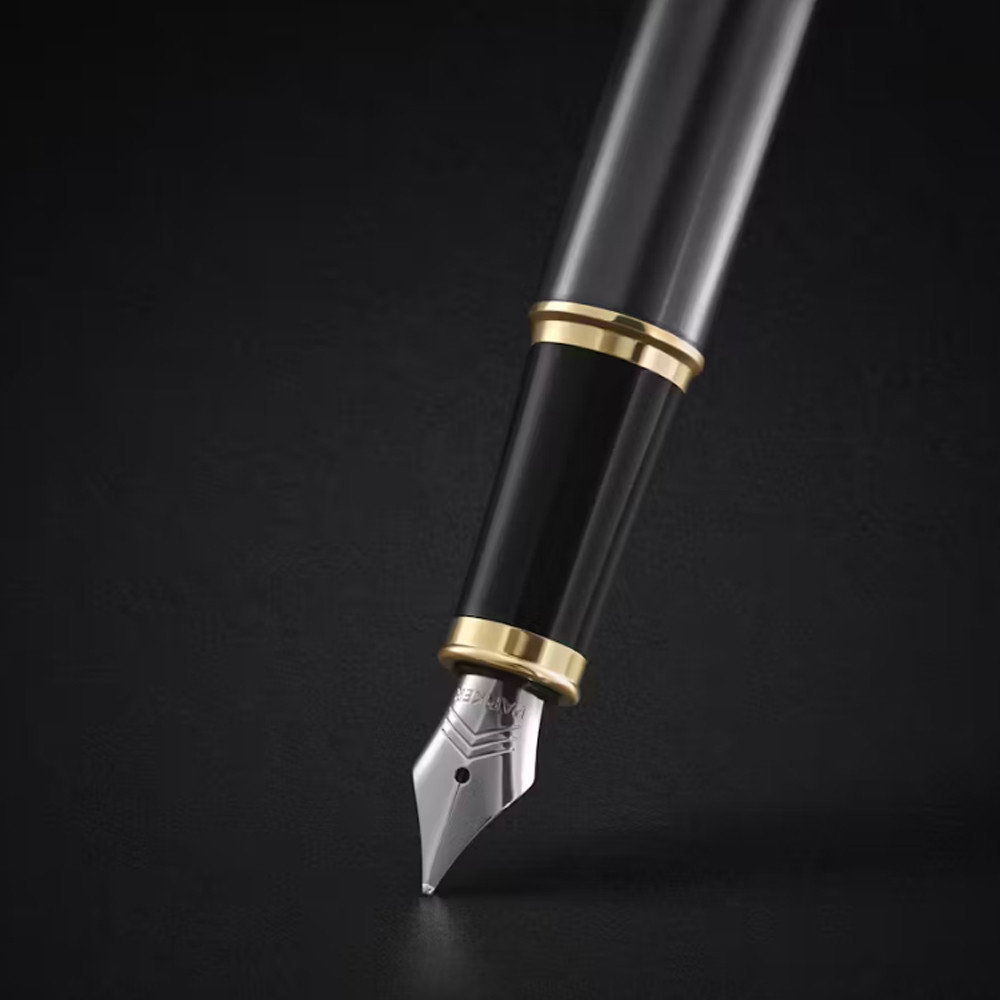 Ручка Parker IM Grey Lacquer позол. перо, 21 111 7