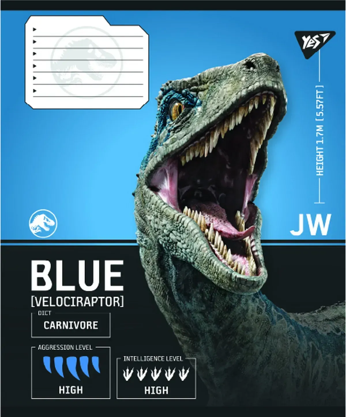 Зошит 12 лін. Yes "Jurassic World Strength and Power", 767664 3
