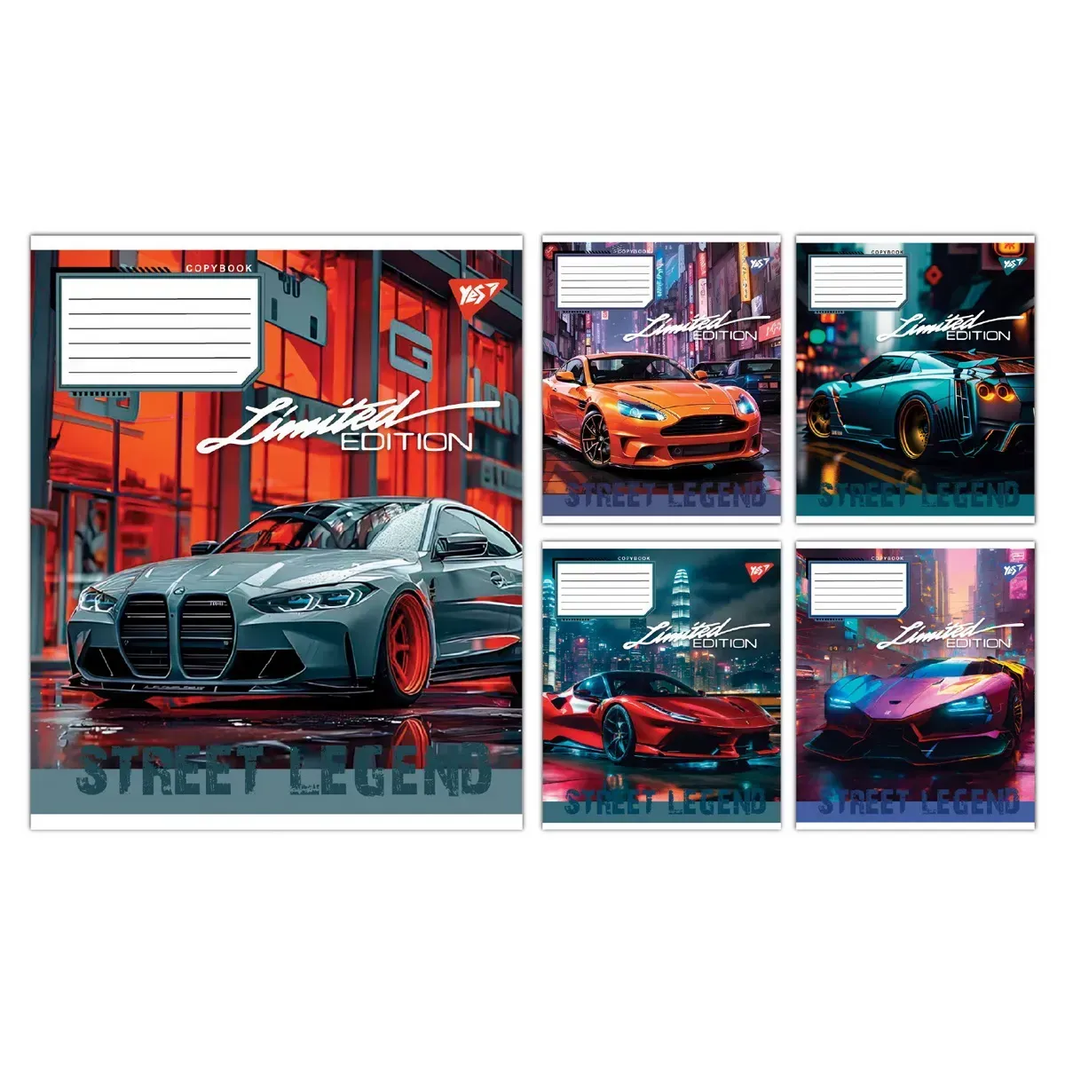 Тетрадь 12 лин. Yes "Street legend", 767903