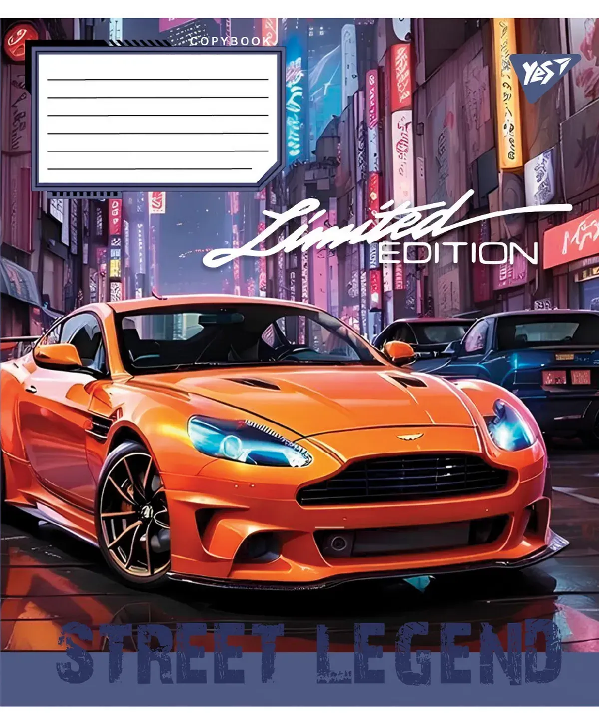 Тетрадь 12 лин. Yes "Street legend", 767903 1