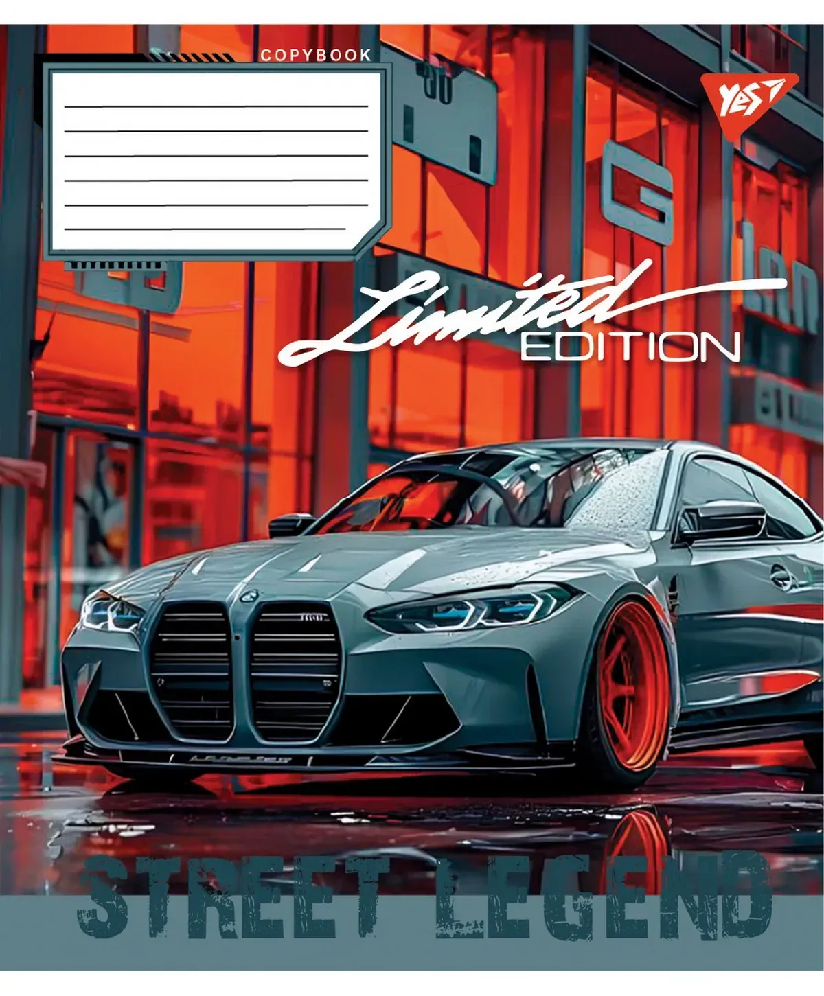Тетрадь 12 лин. Yes "Street legend", 767903 2