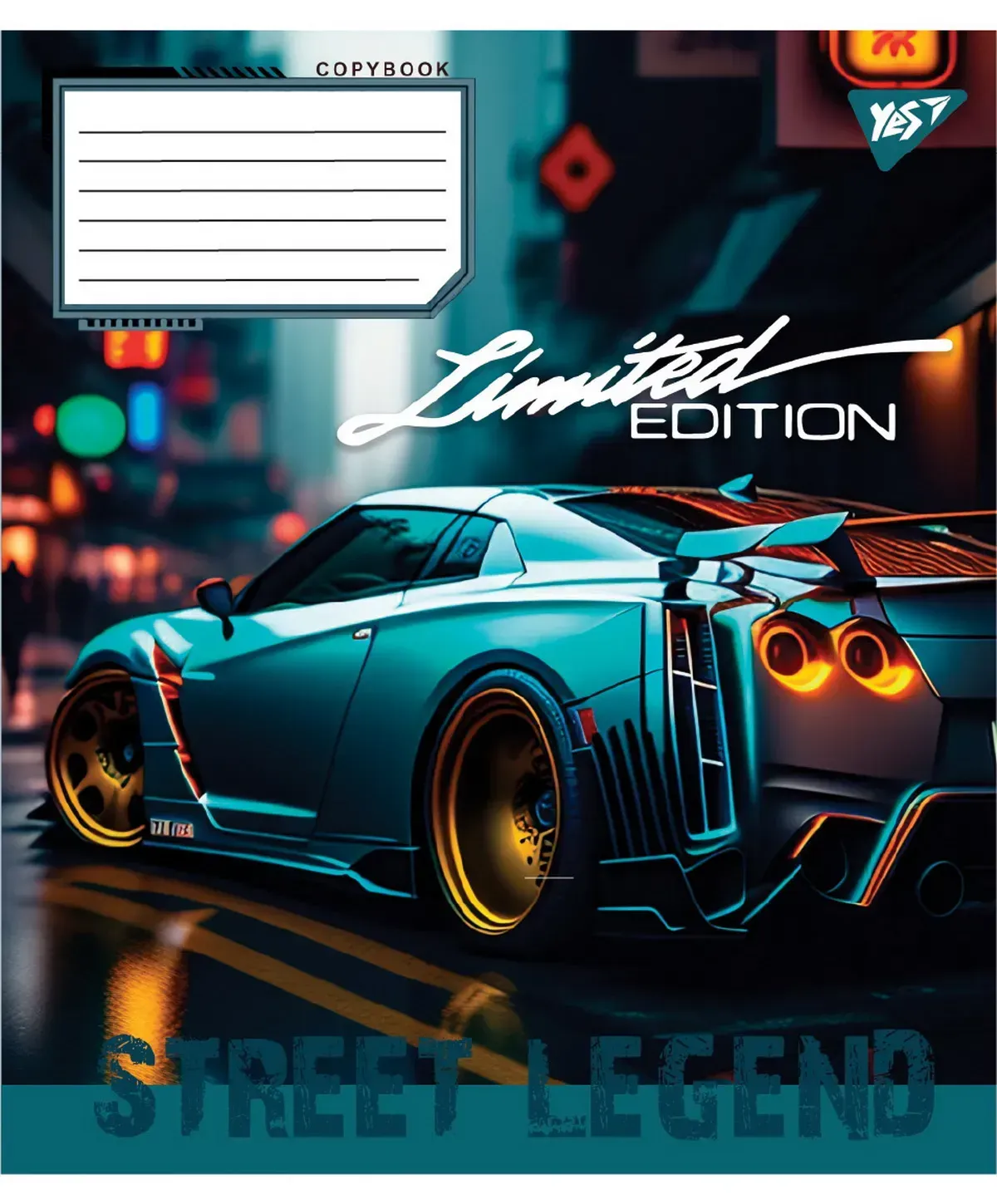 Тетрадь 12 лин. Yes "Street legend", 767903 5