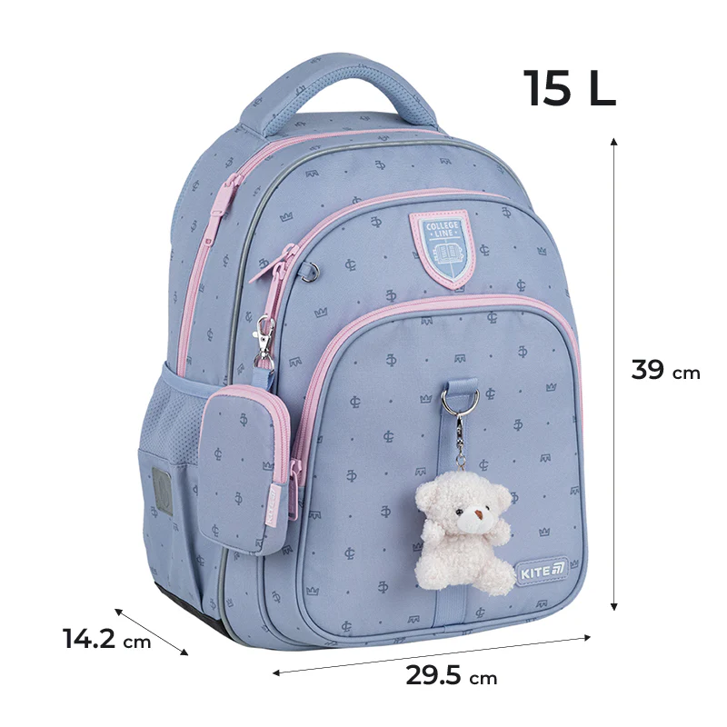 Рюкзак Kite Education 763M College Line Girl, K25-763M-1 2