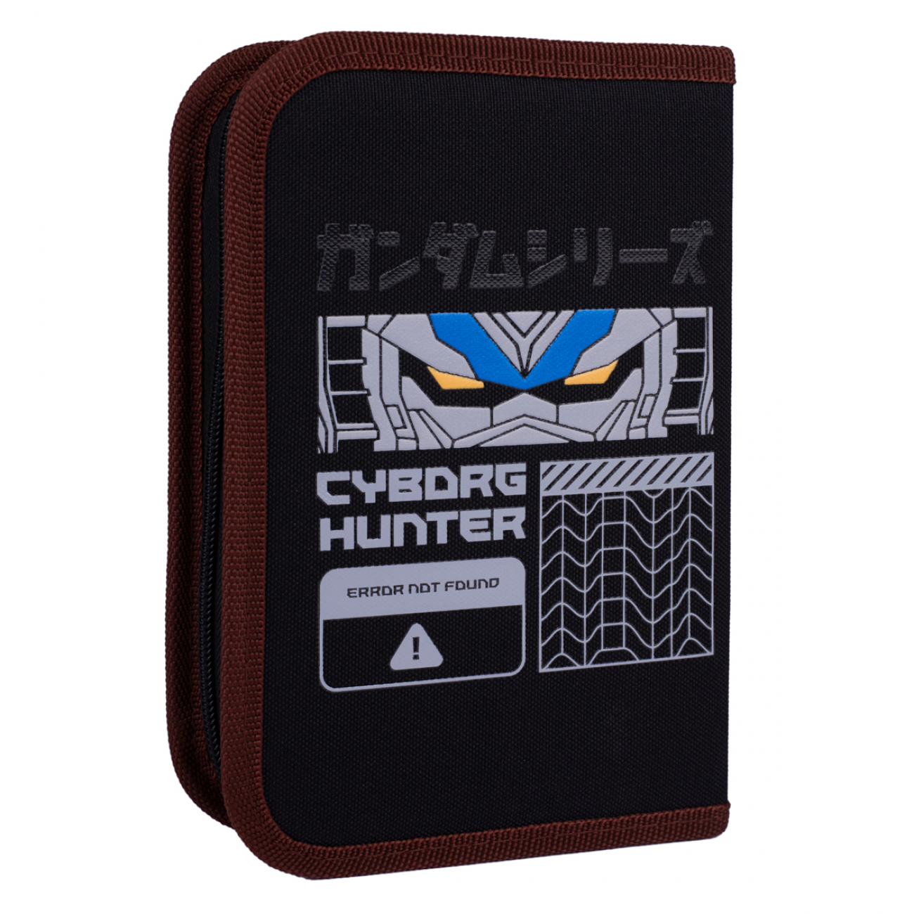Пенал твердий YES HP-03 "Cyborg Hunter" одинарний з клапаном, 533620 1