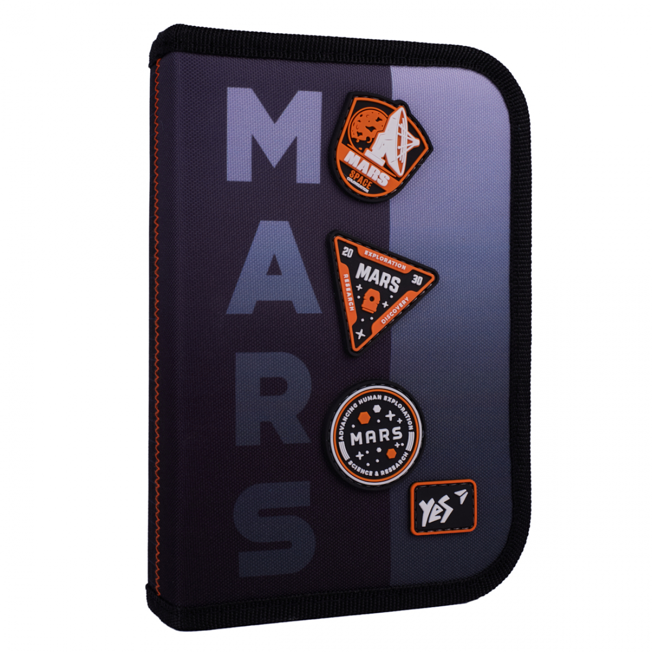 Пенал твердий YES HP-04 "Mars" одинарний з двома клапанами, 533632