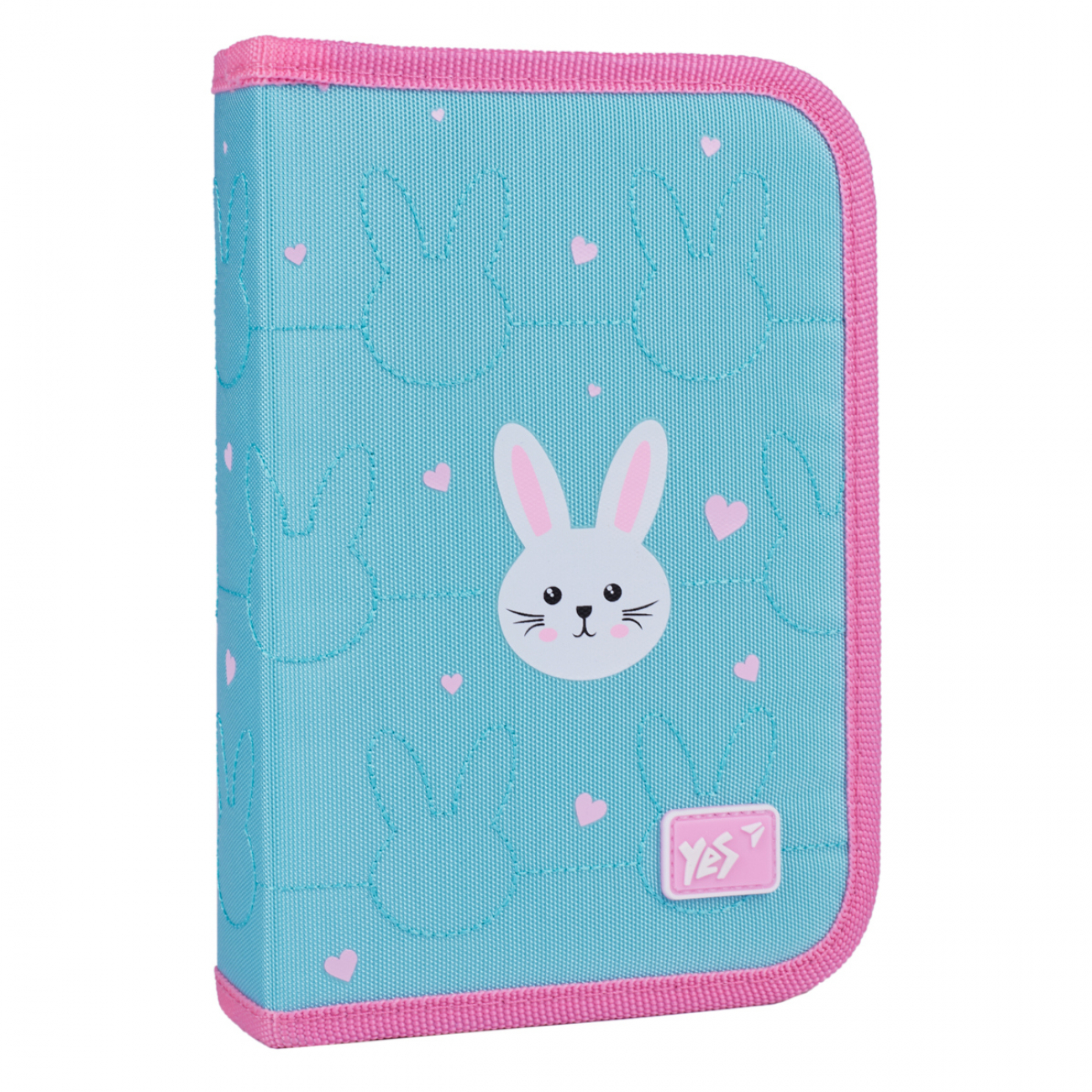 Пенал твердий YES HP-04 "Funny Bunny" одинарний з двома клапанами, 533625