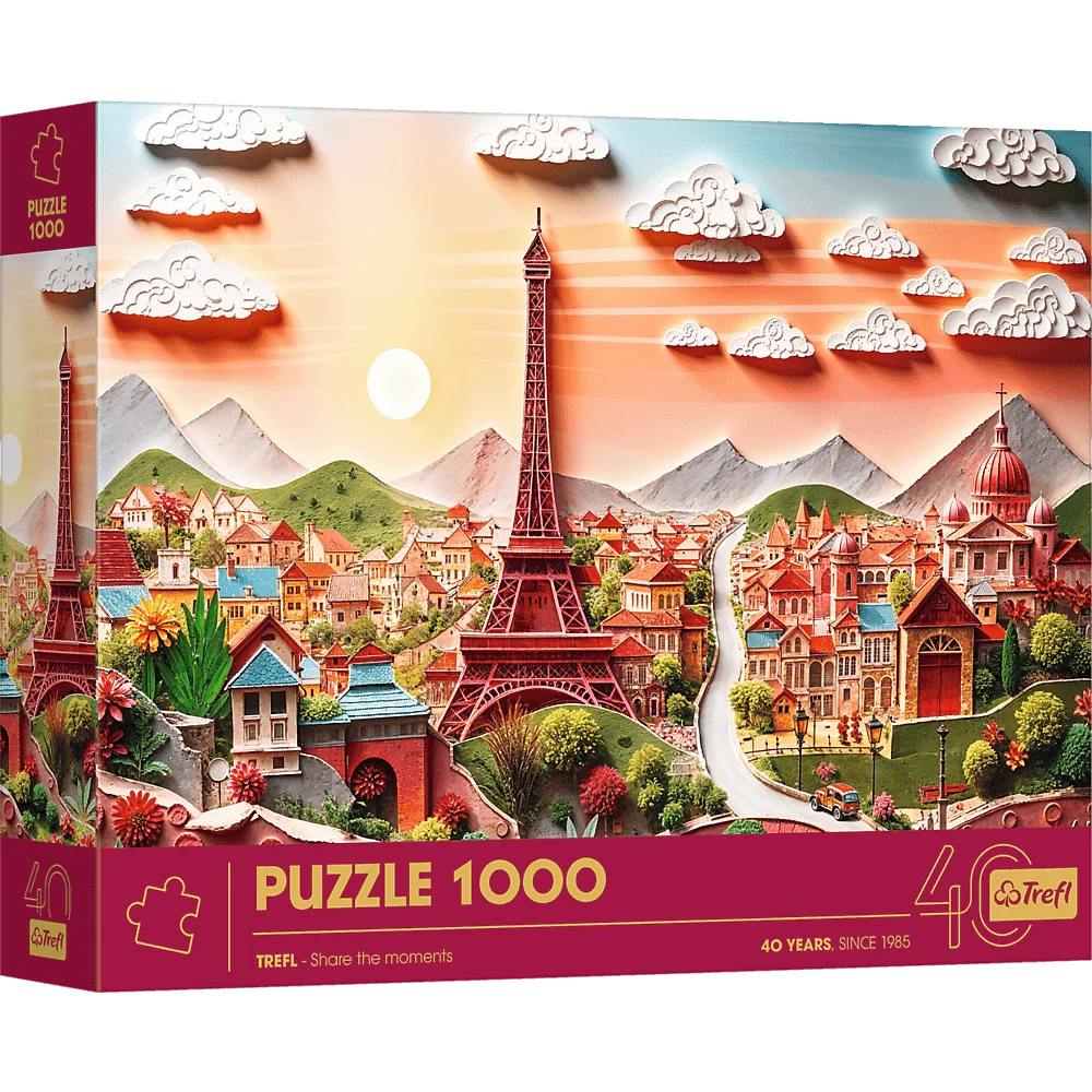 Пазл "1000" Jubileusz" - Париж, 40044, Trefl