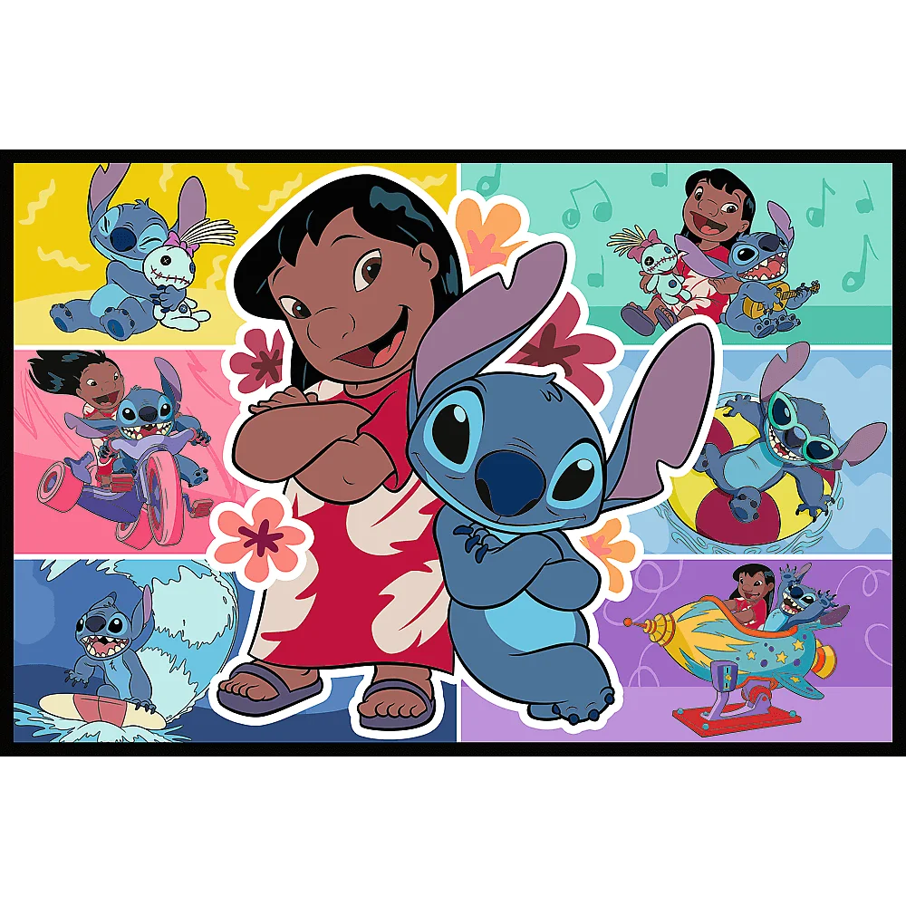 Пазл "2x200" - Lilo&Stitch: Щасливе життя Стіча, 13334, Trefl 2