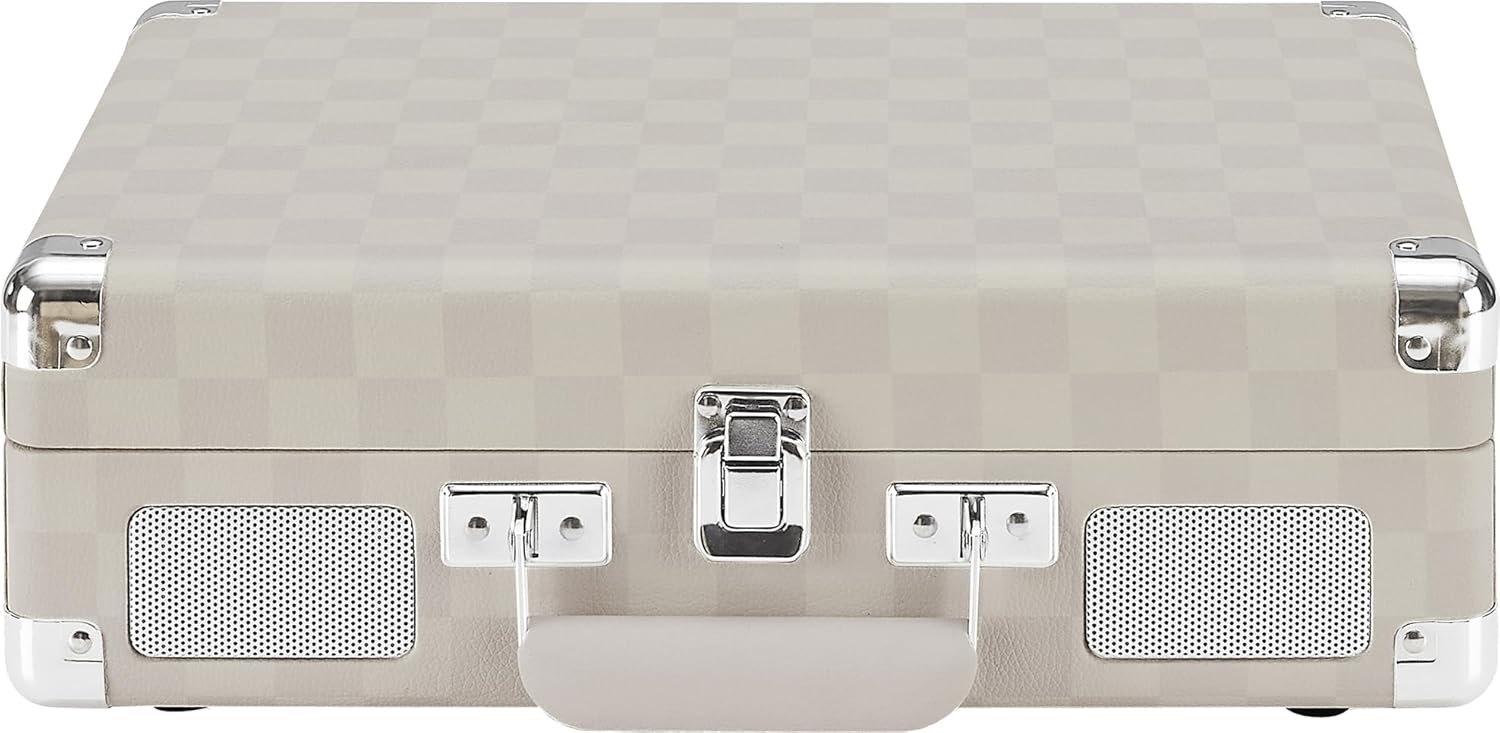 Виниловый проигрыватель Crosley Cruiser Deluxe Almond Checkerboard 4