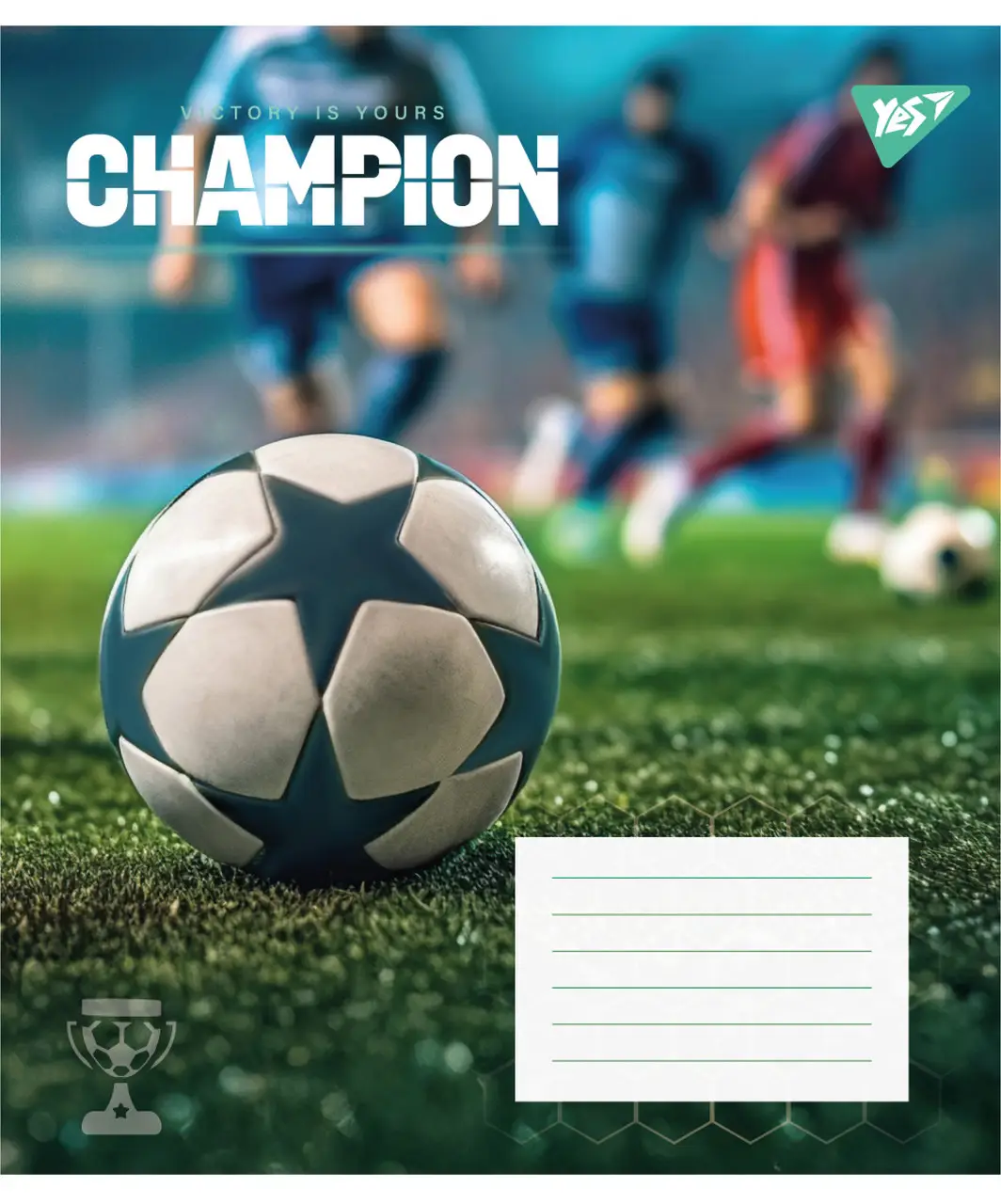 Тетрадь 18 кл. Yes "Champion", 767821 2