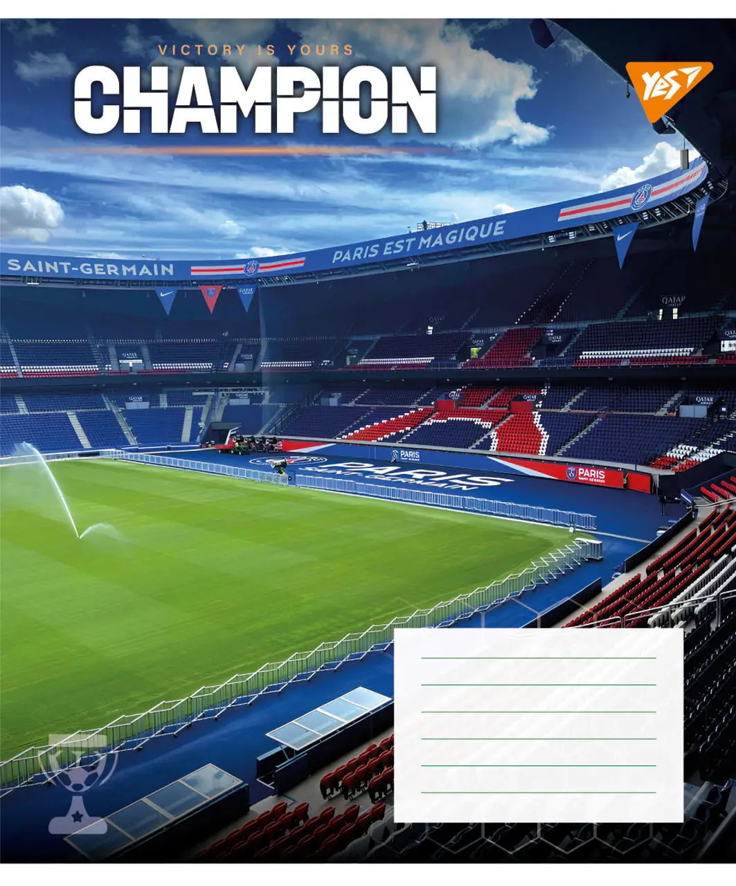Тетрадь 18 кл. Yes "Champion", 767821 4