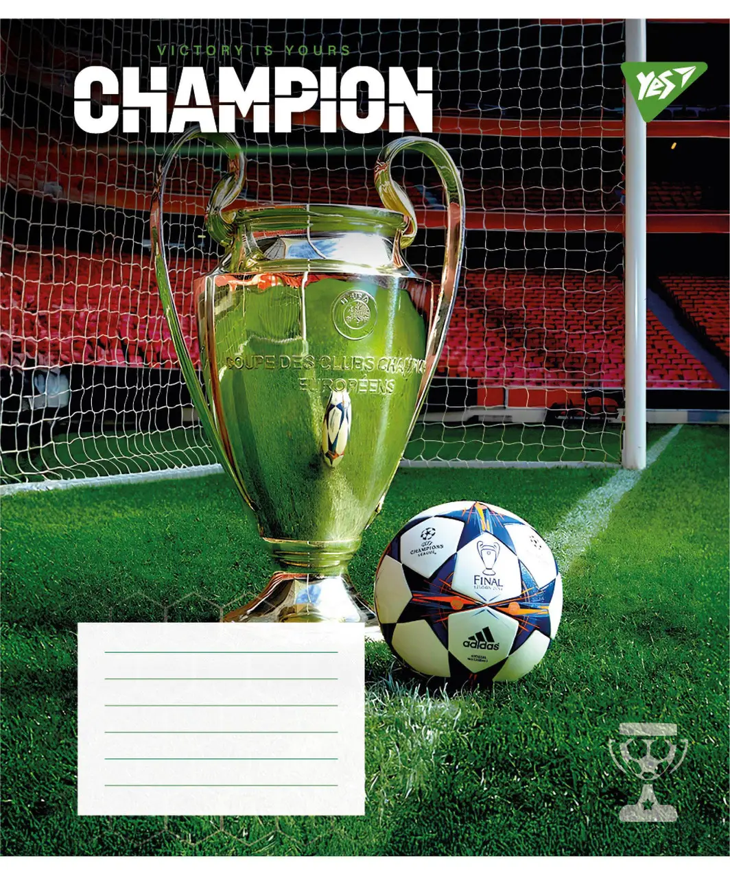 Тетрадь 18 кл. Yes "Champion", 767821 5
