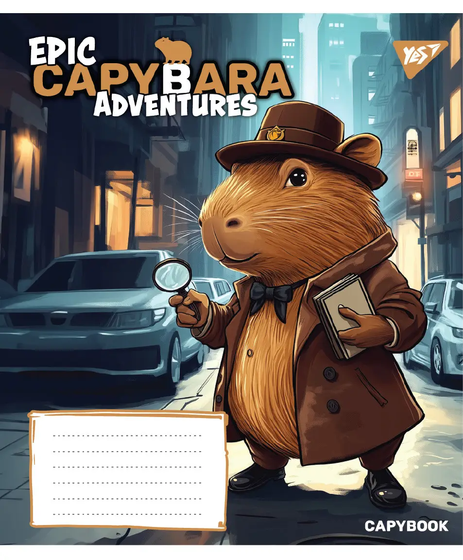 Зошит 18 кл. Yes "Epic Capybara", 767794 1