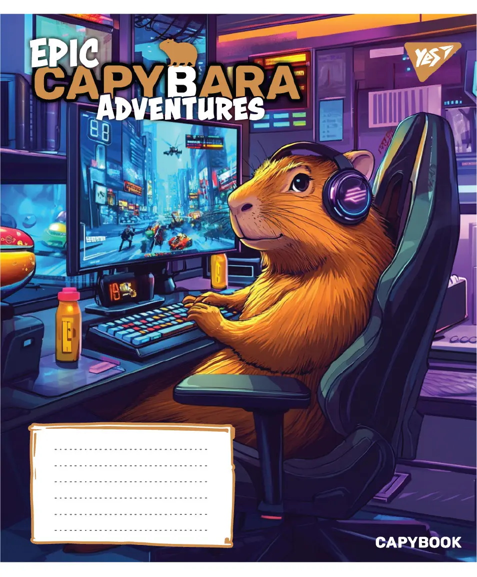 Зошит 18 кл. Yes "Epic Capybara", 767794 2