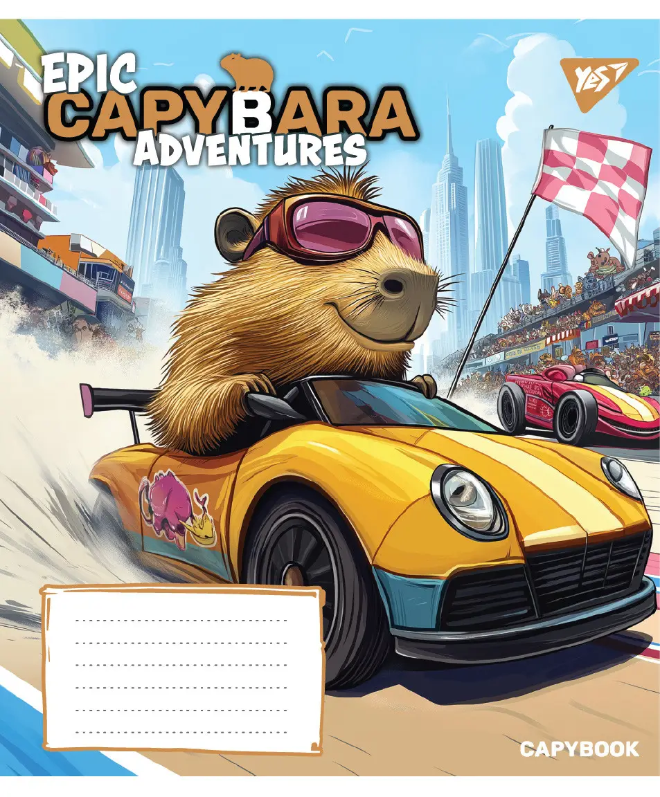 Зошит 18 кл. Yes "Epic Capybara", 767794 3