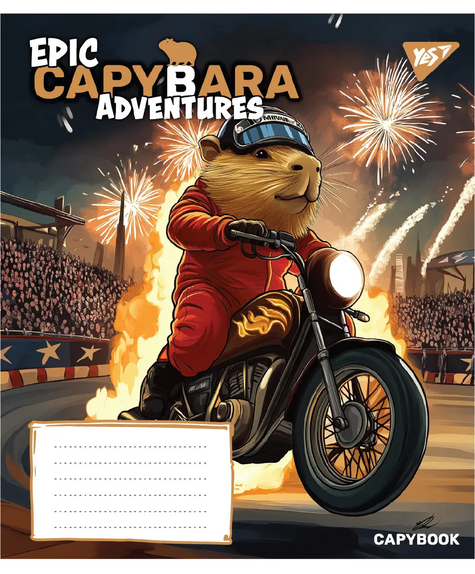 Зошит 18 кл. Yes "Epic Capybara", 767794 4