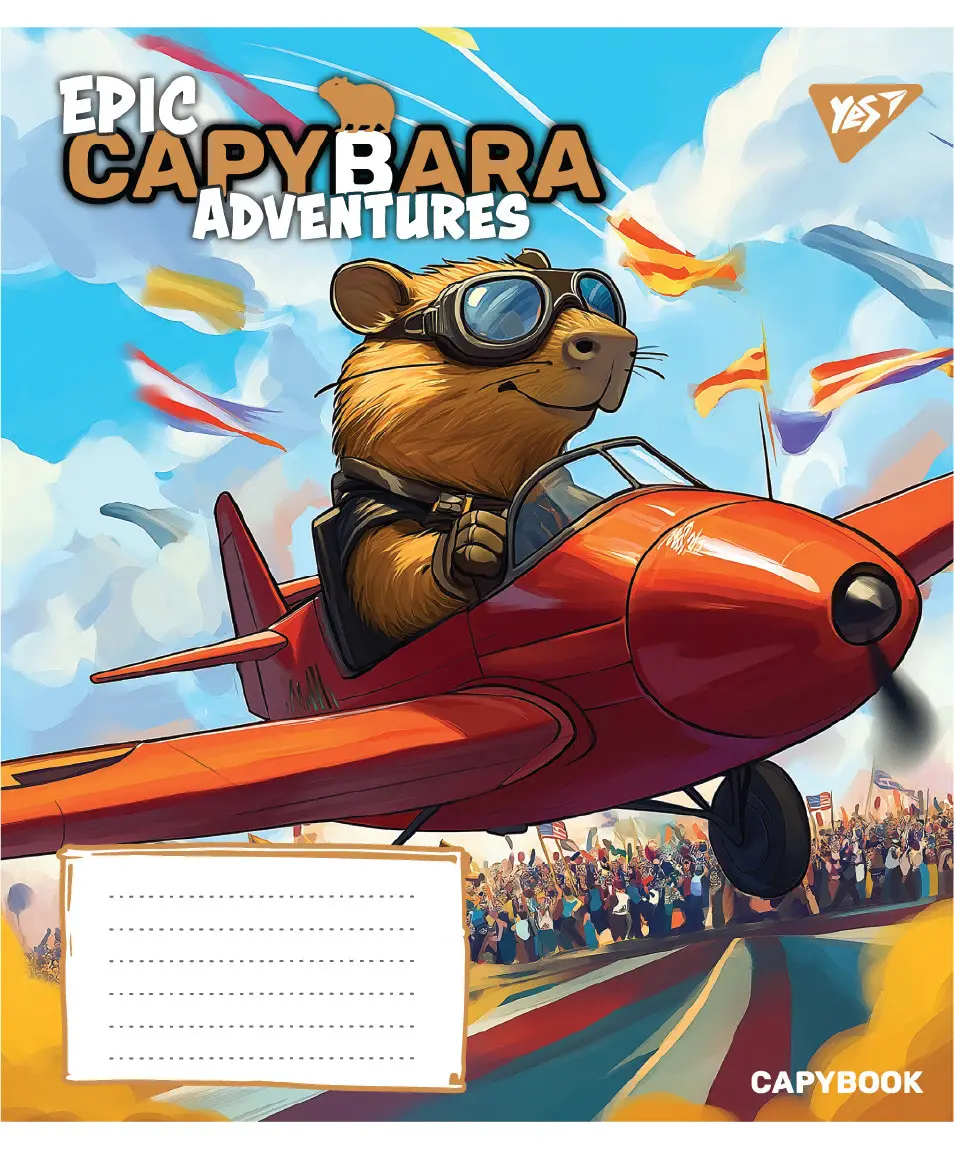 Зошит 18 кл. Yes "Epic Capybara", 767794 5