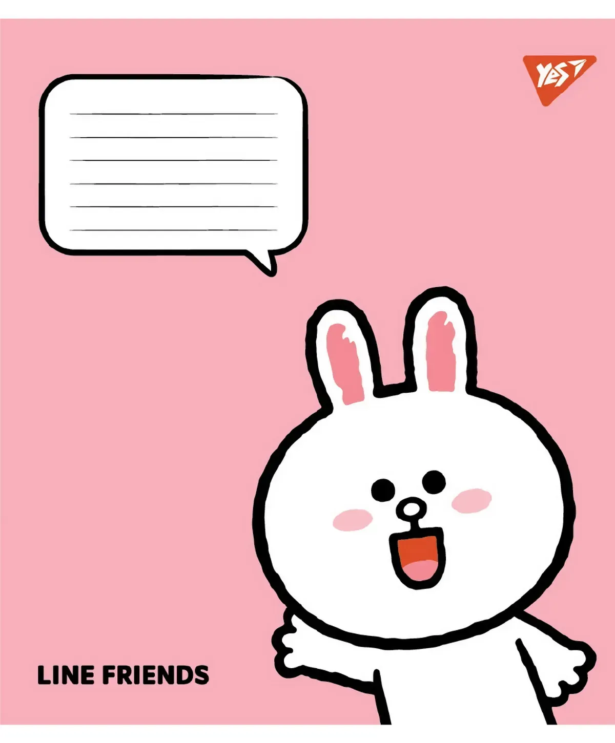 Тетрадь 12 лин. Yes "Line Friends Stylish", 767646 3