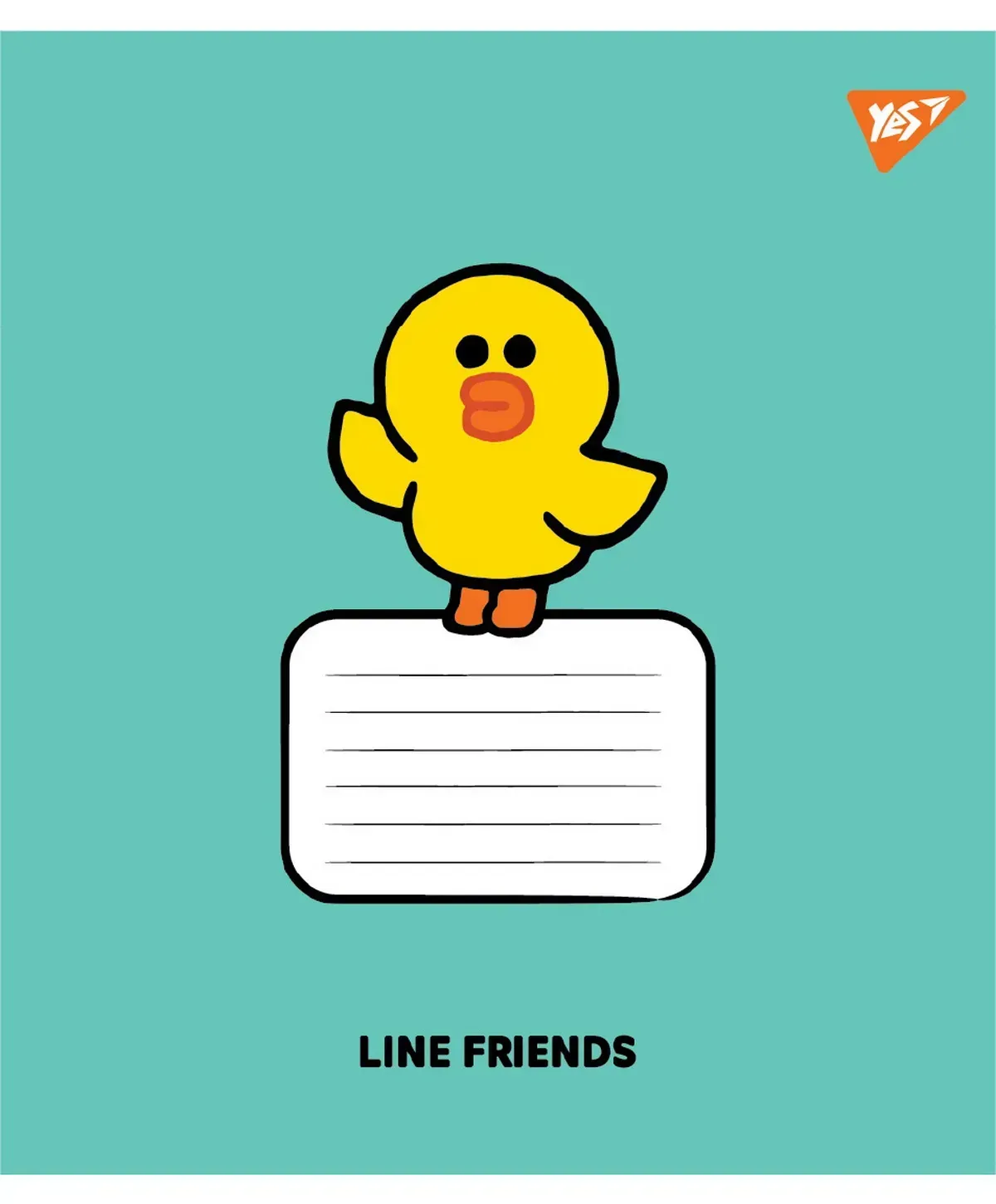 Тетрадь 12 лин. Yes "Line Friends Stylish", 767646 4