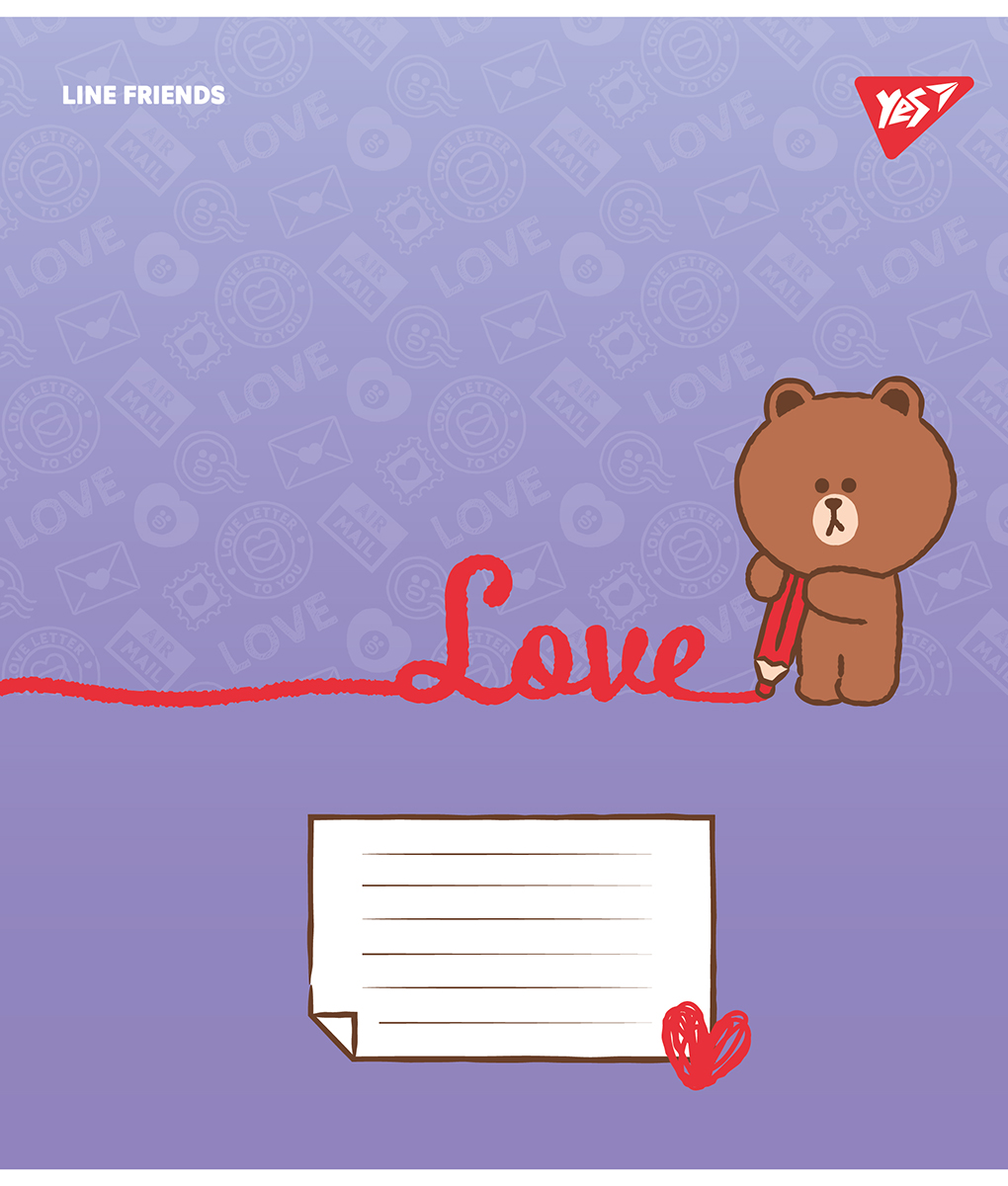 Тетрадь 12 кос. Yes "Sweet Friendship", 767863 1