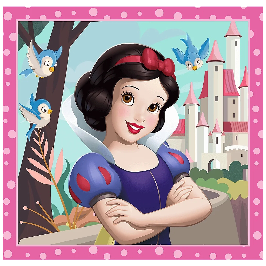 Пазл "3 в 1" - Чарівні квіти. Disney Princess, Trefl, 34875 1