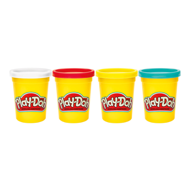Набір пластиліну, 4 баночки, B5517/B6508, Play-Doh 3