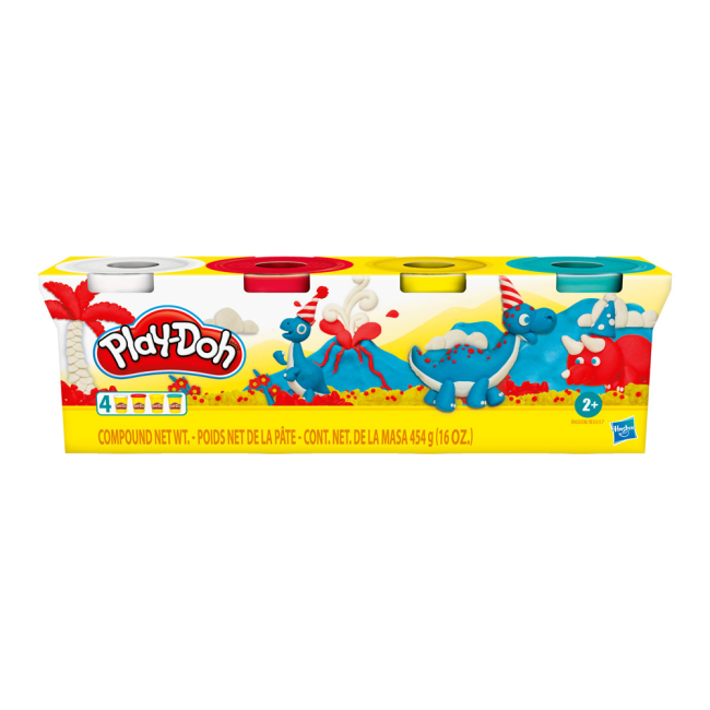 Набір пластиліну, 4 баночки, B5517/B6508, Play-Doh 1