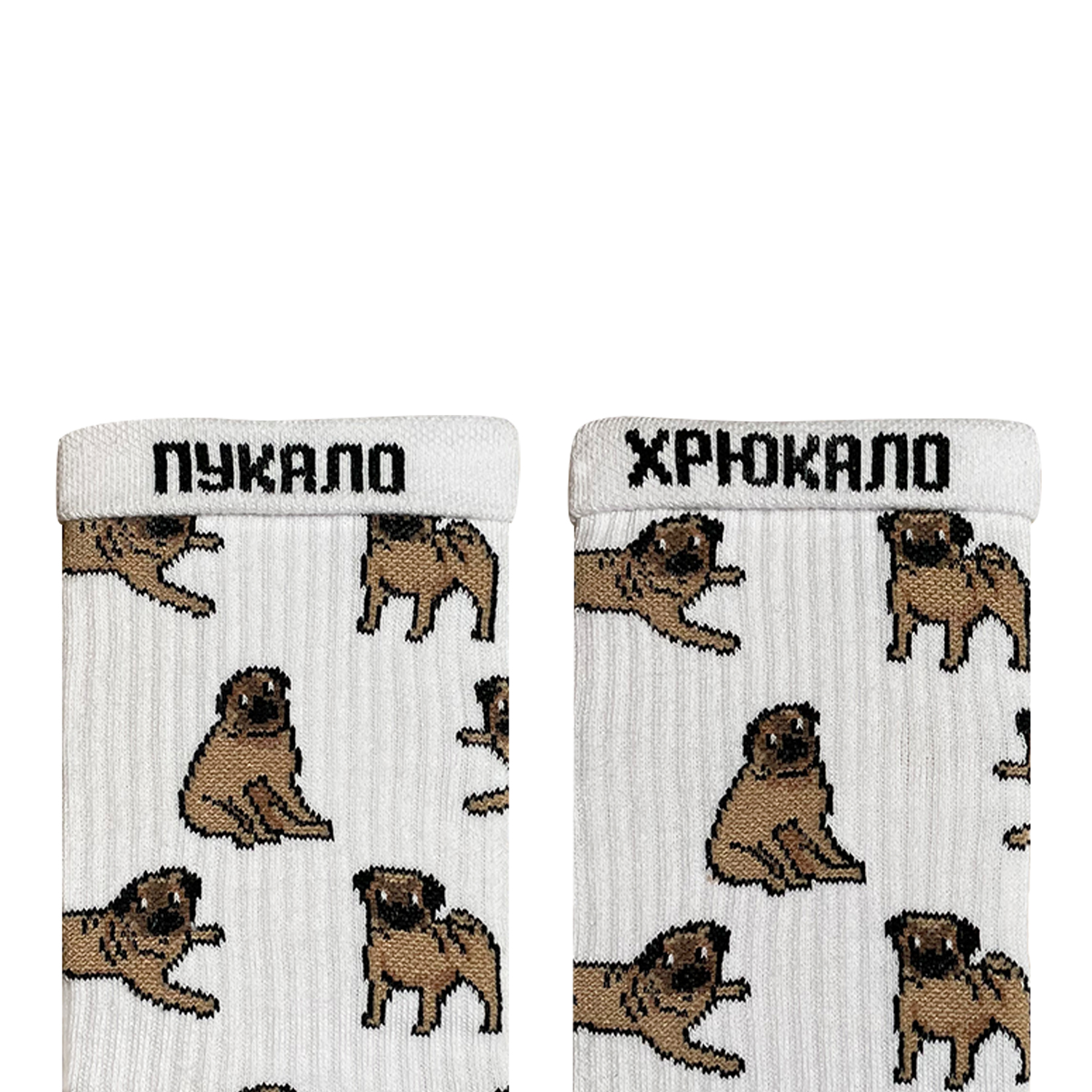 Шкарпетки  "Мопс" р. 36-40, pug36 1
