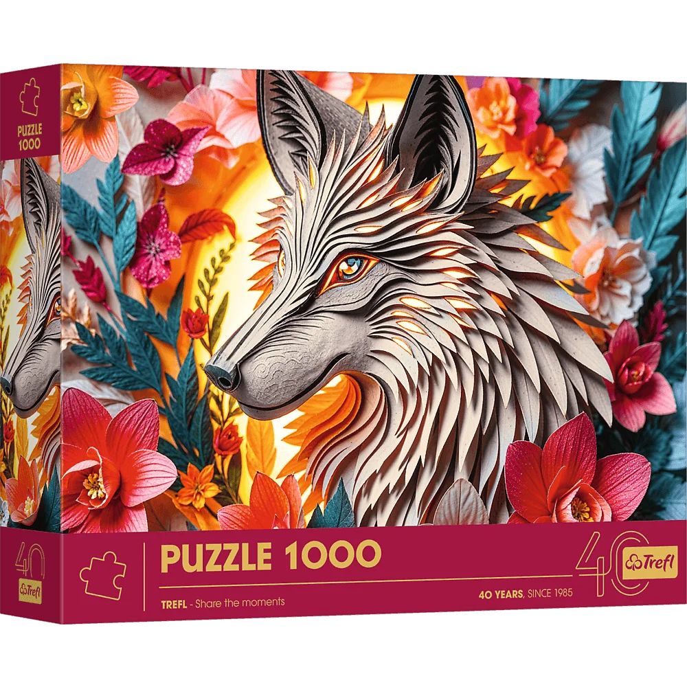 Пазл "1000" Jubileusz" - Вовк, 40041, Trefl