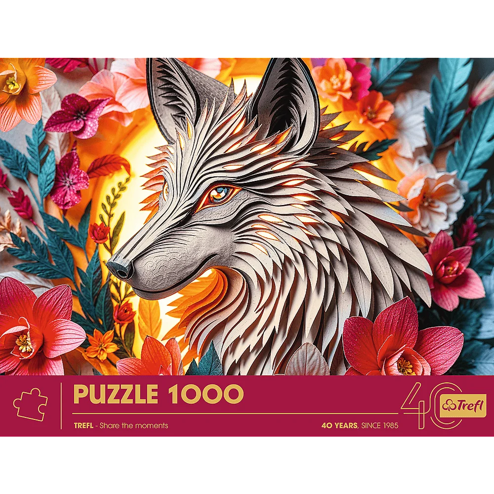 Пазл "1000" Jubileusz" - Вовк, 40041, Trefl 2