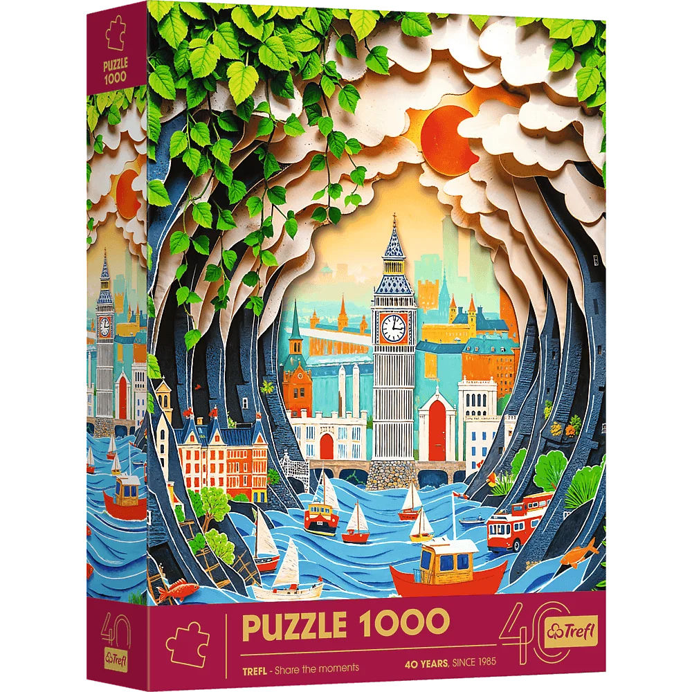 Пазл "1000" Jubileusz" - Лондон, 40043, Trefl