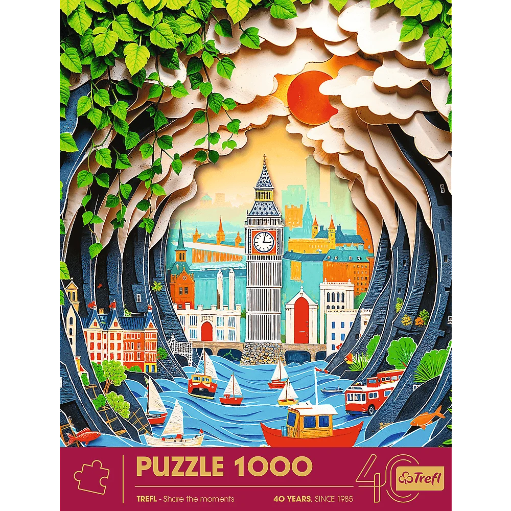 Пазл "1000" Jubileusz" - Лондон, 40043, Trefl 2