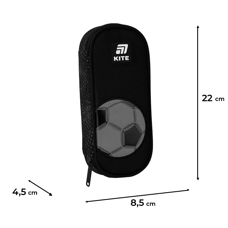Пенал Kite 599 Football, K25-599-4 2