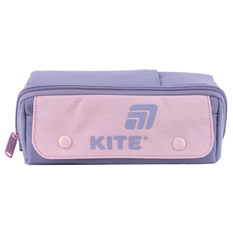 Пенал Kite 2702-2 фіолетово-рожевий, K25-2702-2