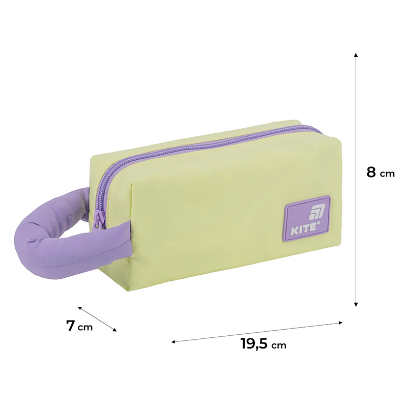 Пенал Kite 2703-1 жовто-фіолетовий, K25-2703-1 3
