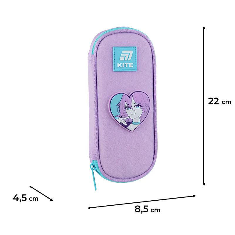 Пенал Kite 599 Kawaii Love, K25-599-20 2