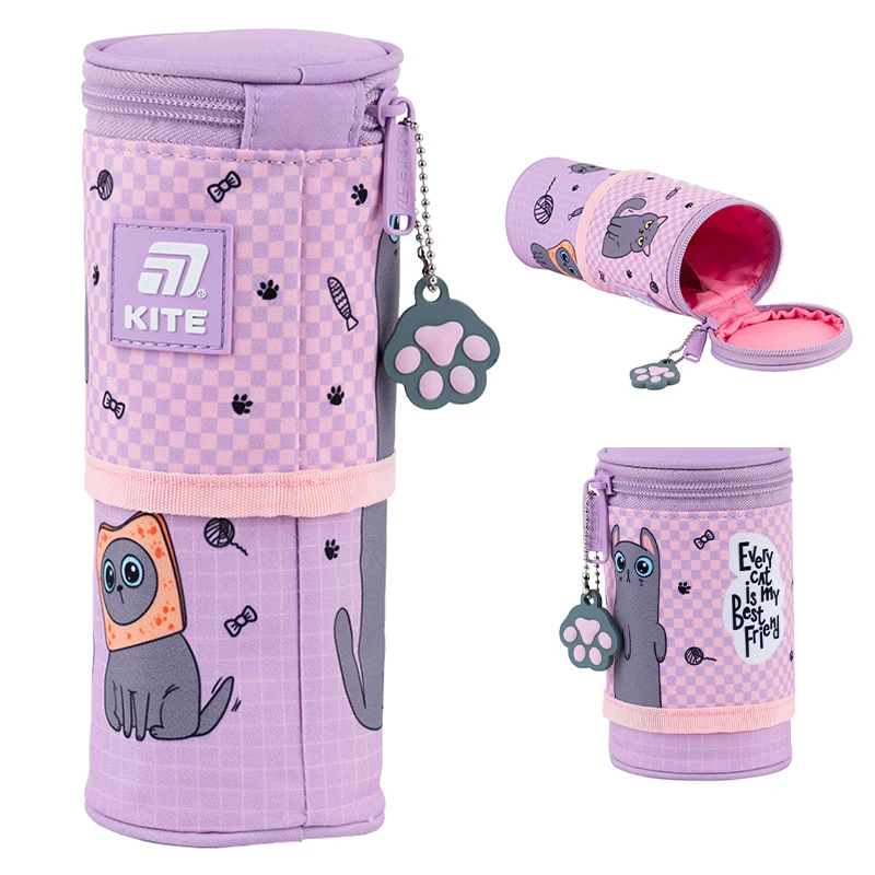 Пенал Kite 684 Lazy Cats, K25-684-3 2