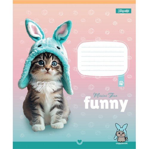 Тетрадь 12 лин. 1B "Funny Pets", 768209 5