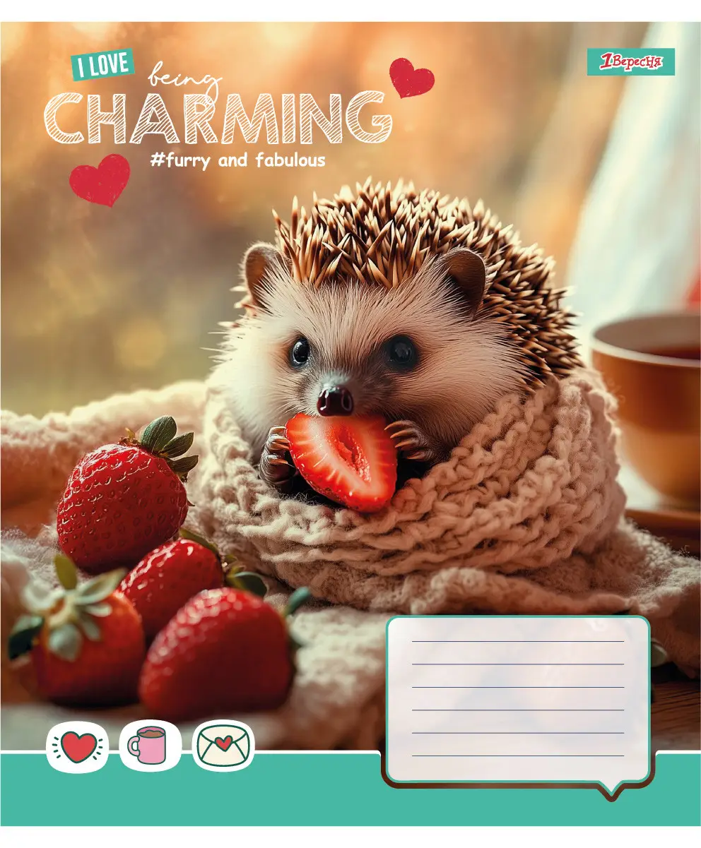 Тетрадь 12 кос. 1B "Charming", 768184 4
