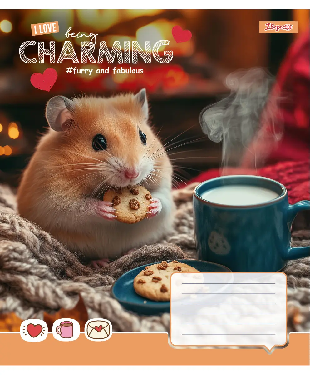 Тетрадь 12 кос. 1B "Charming", 768184 5